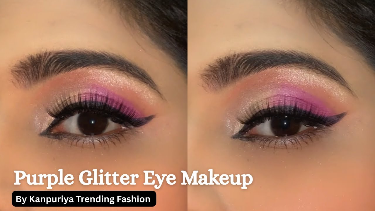 Vibrant Purple Cut Crease 💜 | Party Makeup Tutorial #CutCrease #MakeupArtist #beautyvideos #youtube 