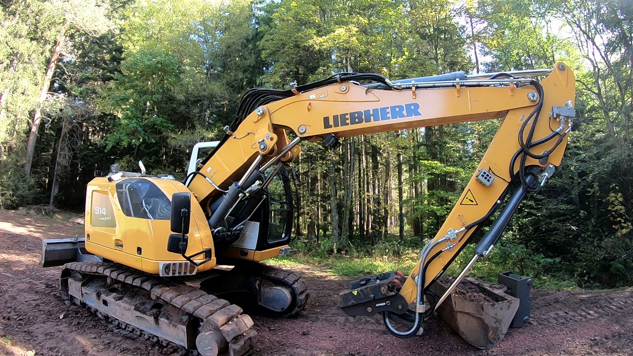 Liebherr R914 Compact Vorstellung . GoPro,
