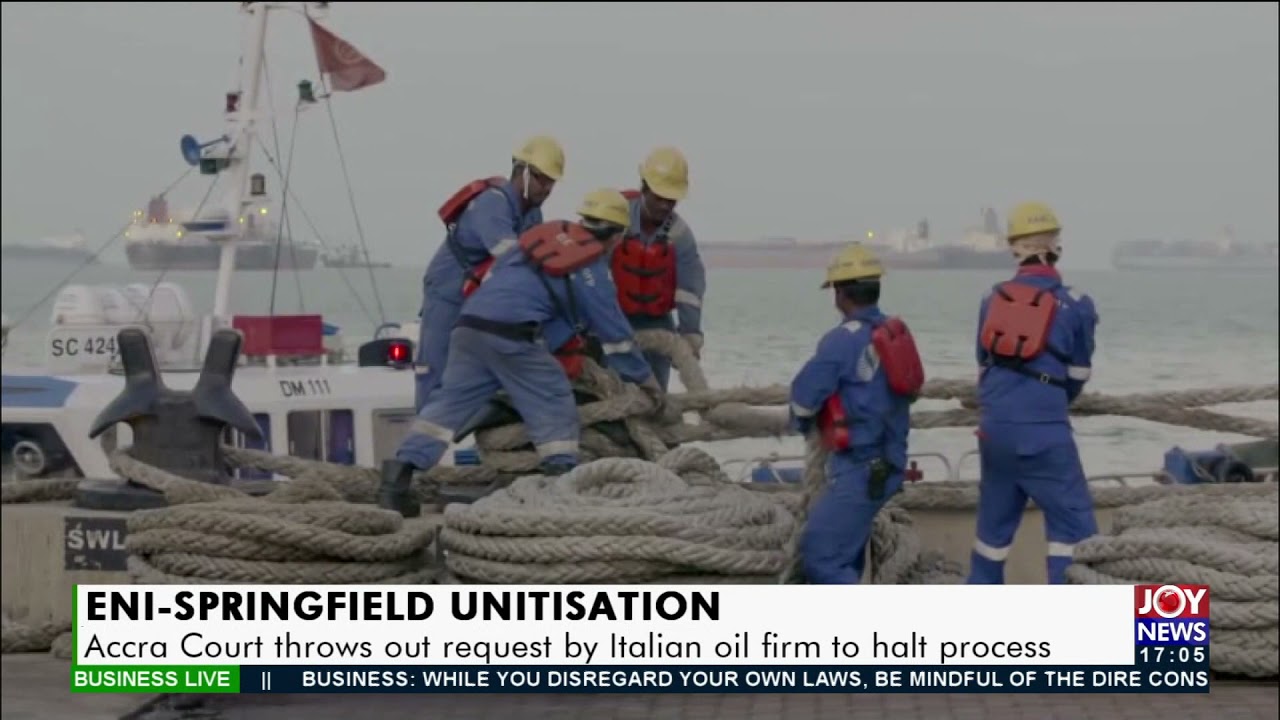 Eni-Springfield Unitisation - Business Live on JoyNews (27-10-21)