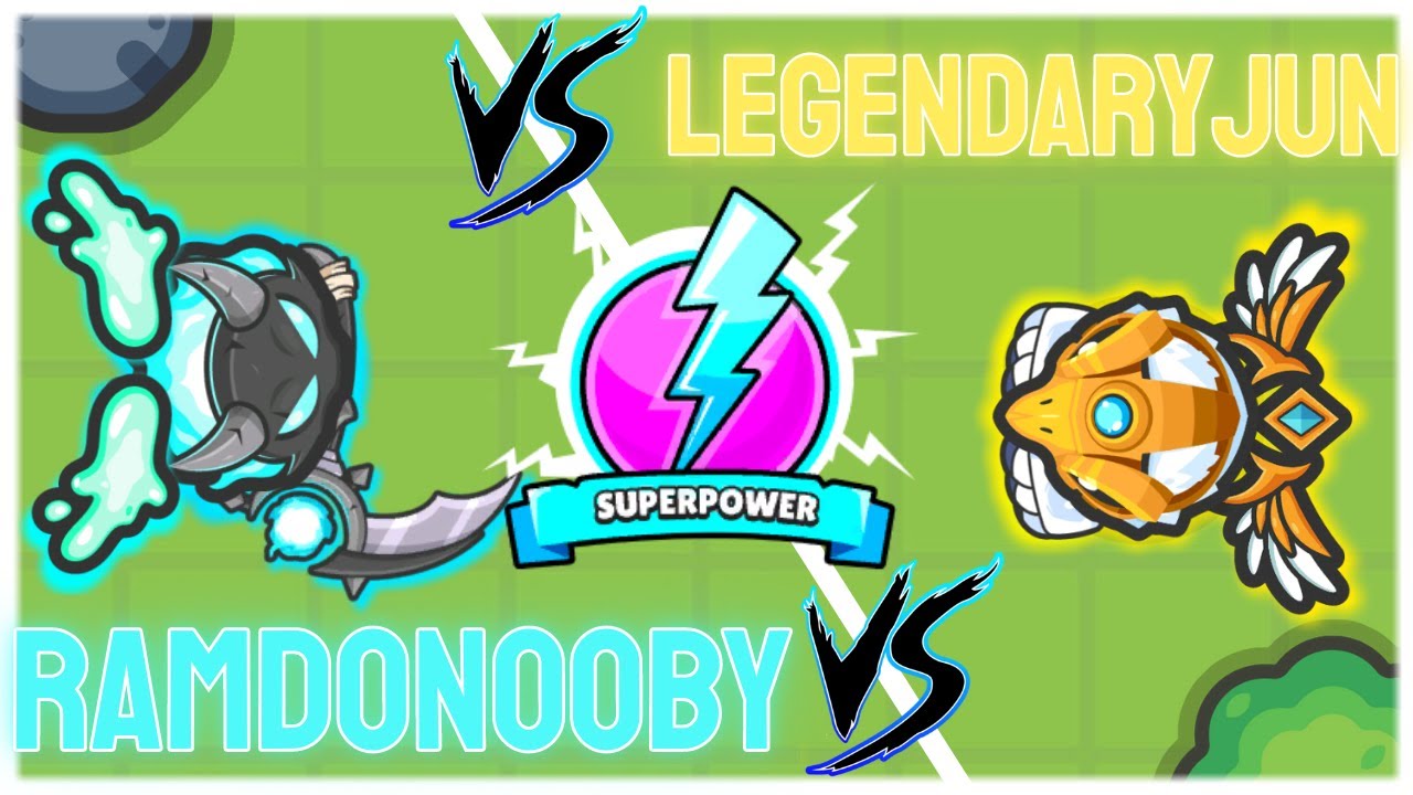 1v1ing LegendaryJun in SUPERPOWER Gamemode! | Zombs Royale.io