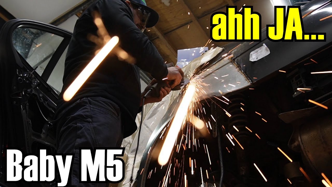 Kann ich NICHT! aber EINFACH ausprobieren | Seitenwand erneuern BMW E39 2/3