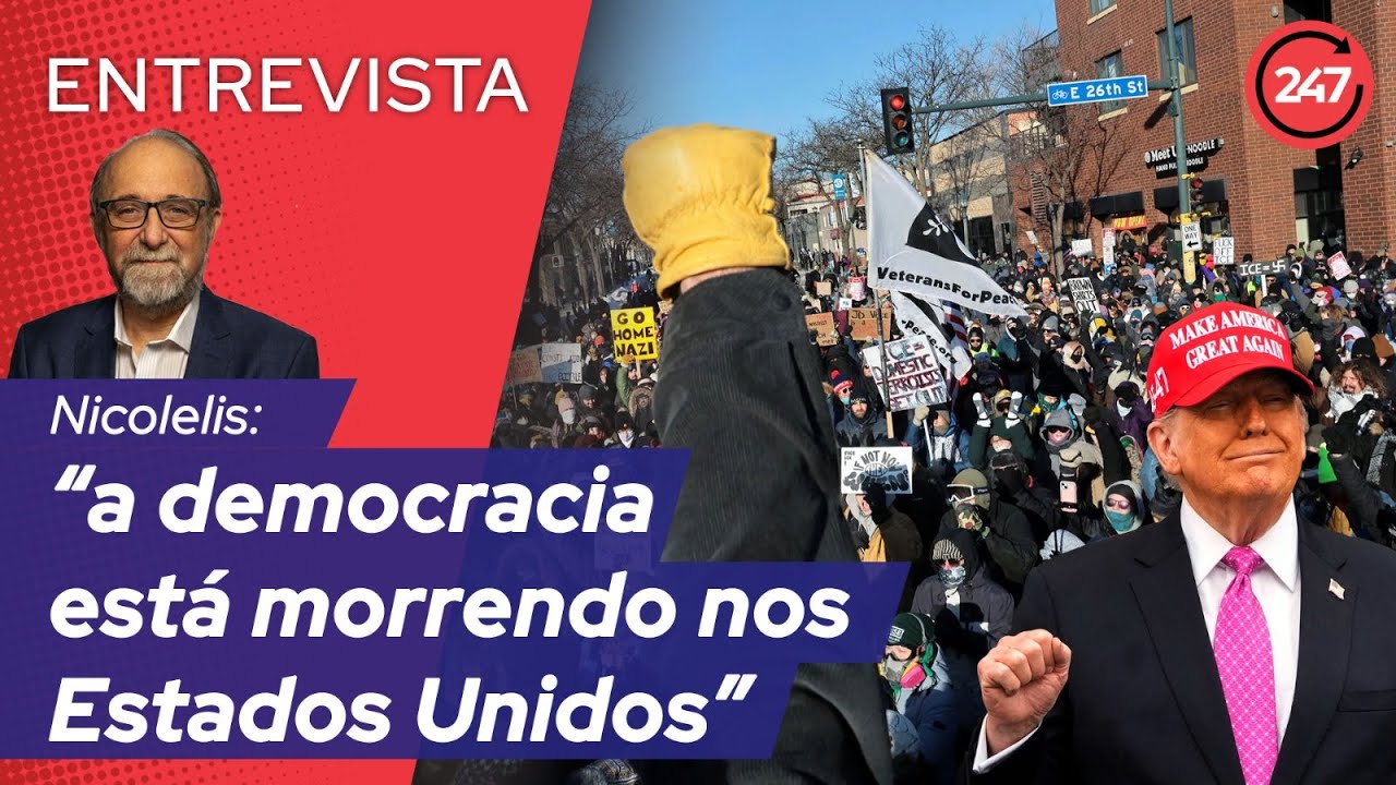 Miguel Nicolelis: a democracia está morrendo nos Estados Unidos