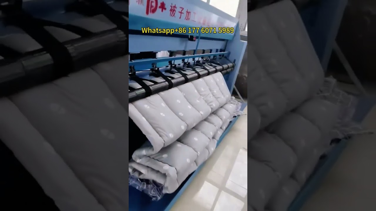 Big quilt making machine blankets quilting machine suitable for small factory make quilts blankets