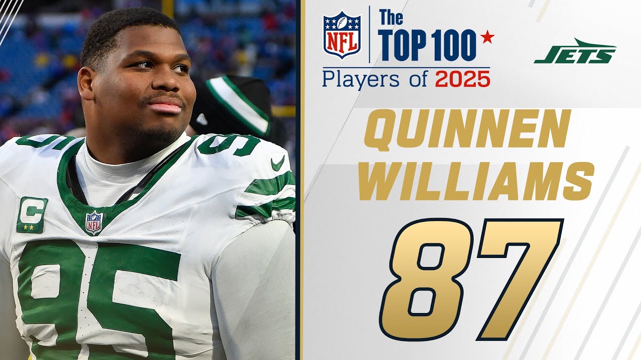 87: Quinnen Williams (DT, Jets) | Top 100 Players of 2025