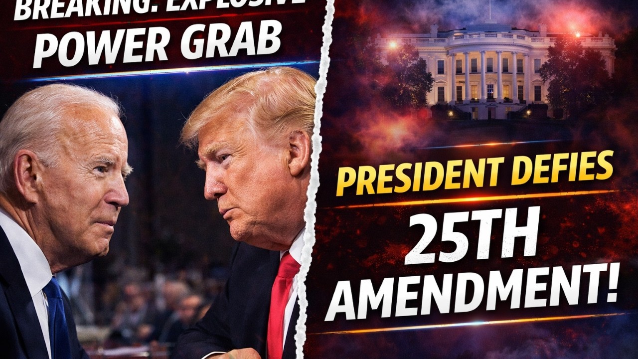 Breaking: 25th Amendment Showdown — Is the White House in Crisis?