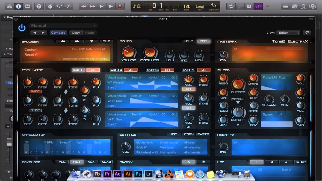 Tone 2 Electrax: Filters: Fractal Filters