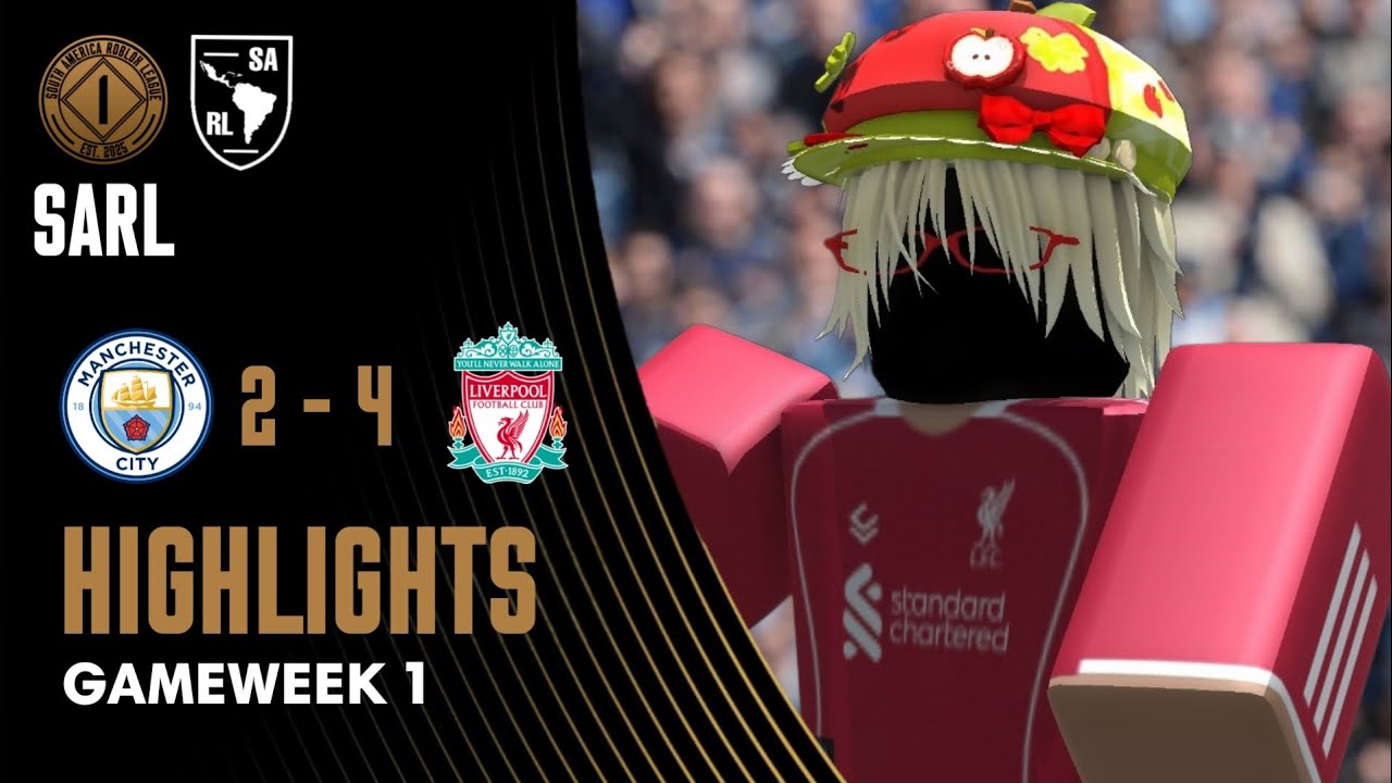 MANCHESTER CITY X LIVERPOOL DIV 1 | GAMEWEEK 1 | HIGHLIGHTS SARL