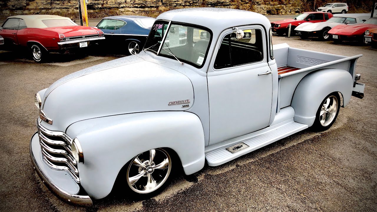 Test Drive 1952 Chevy 3100 5-Window SOLD $27,900 Maple Motors #501