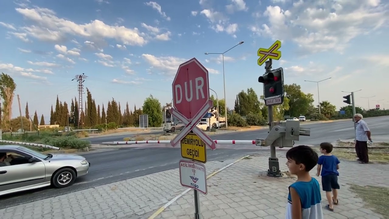 Söke Bodrum yolu tren karşılama