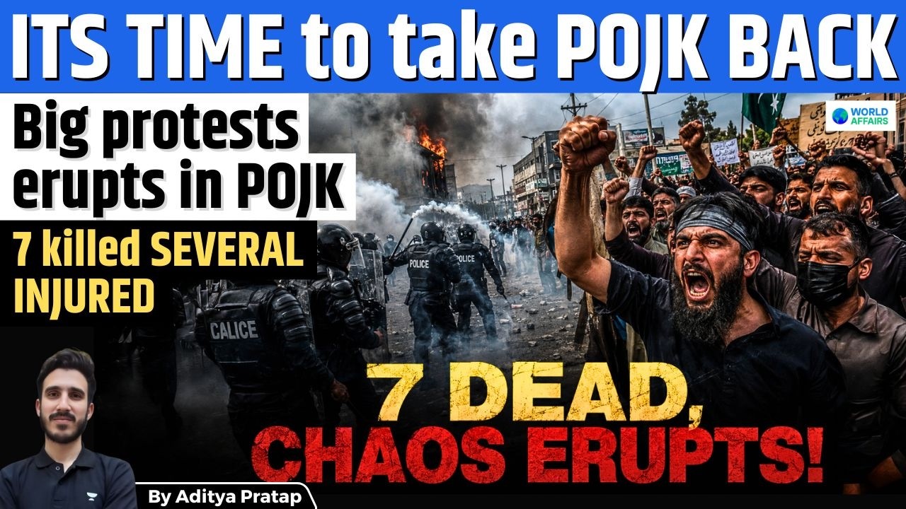 POJK Explodes: 7 Dead, Internet Blackout & Pakistan Faces Massive Protest Wave