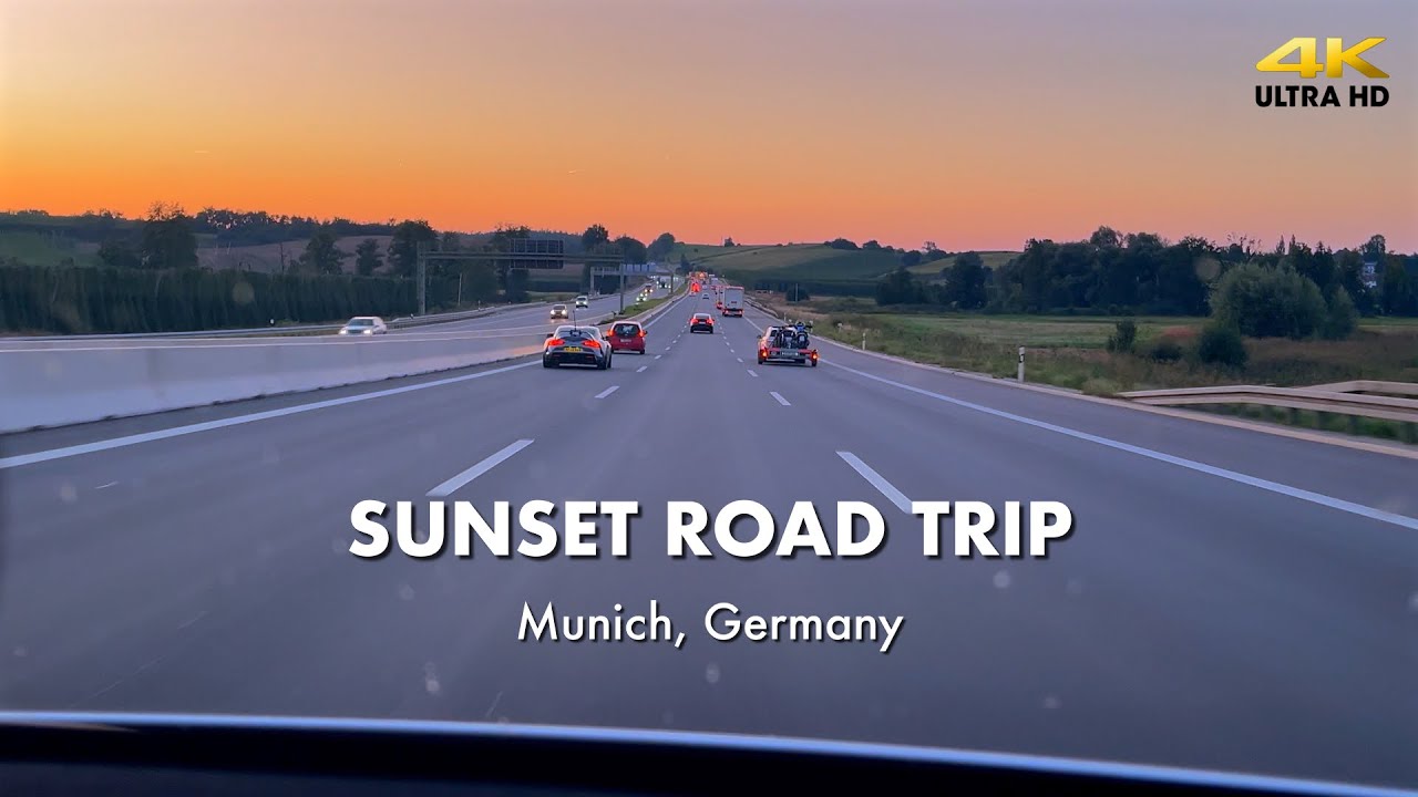 Sunset Road Trip from Munich | 28-Minute Scenic Drive Through Bavaria