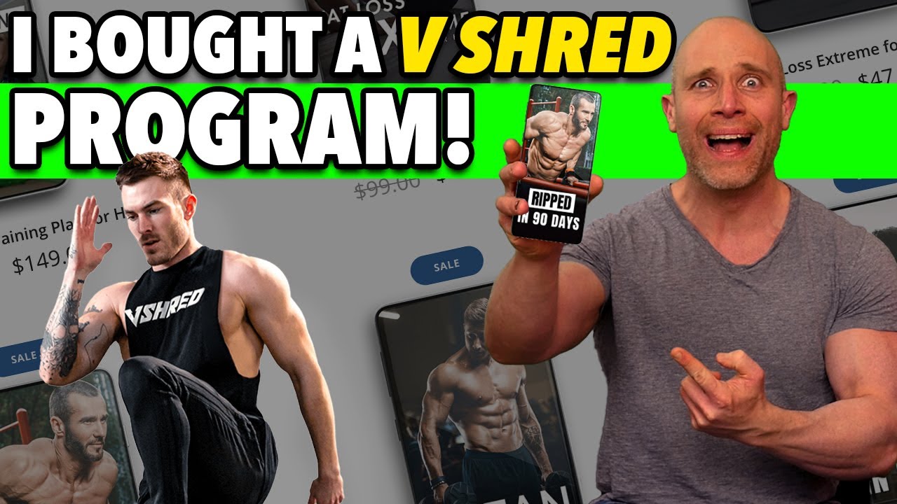 Are V Shred’s Workout Programs Any Good?! | I BOUGHT ONE TO FIND OUT!