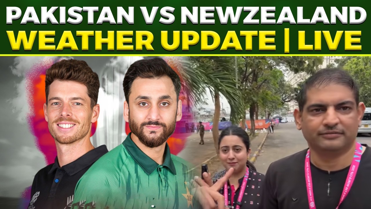 Live Pakistan v New Zealand match weather Report from Colombo