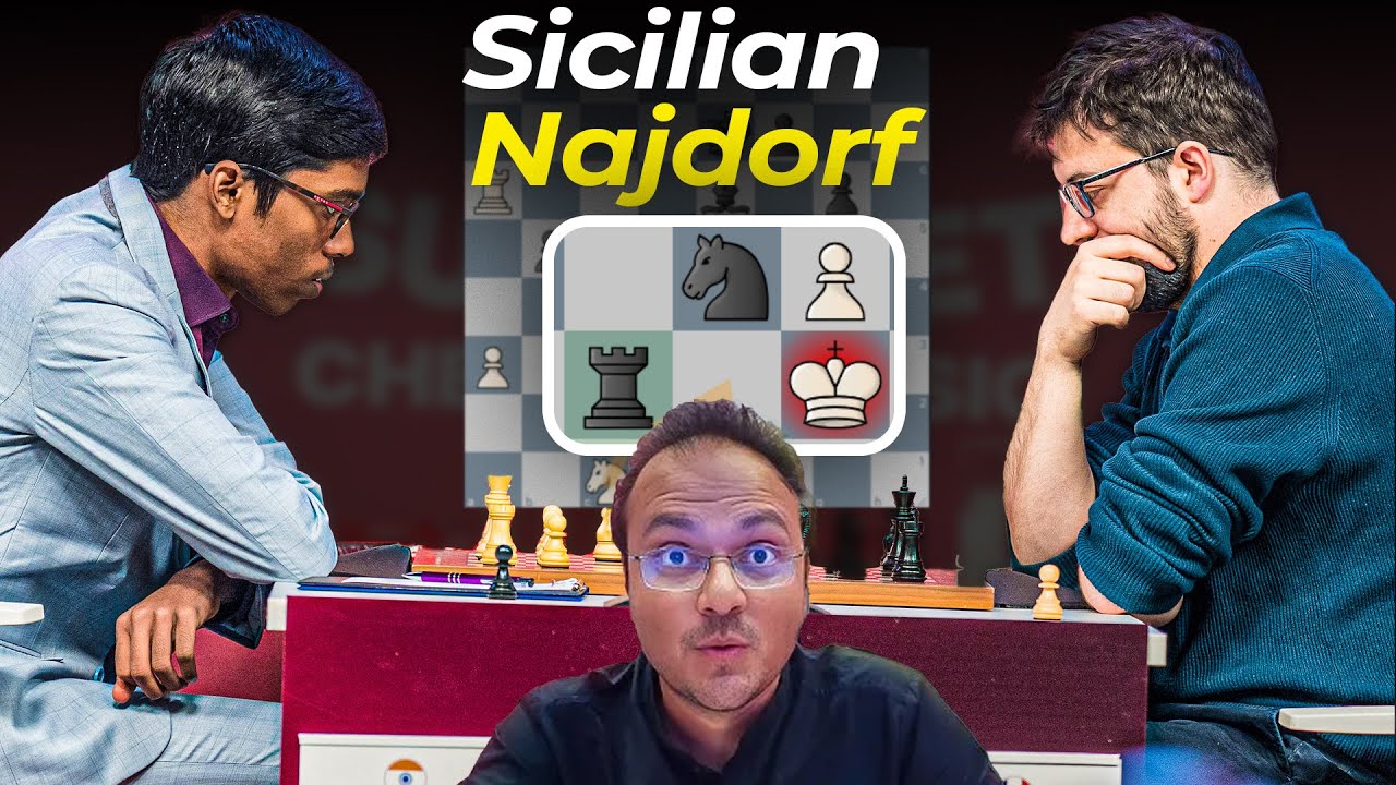 Praggnanandhaa bravely takes on MVL's Sicilian Najdorf | Superbet Classic 2025