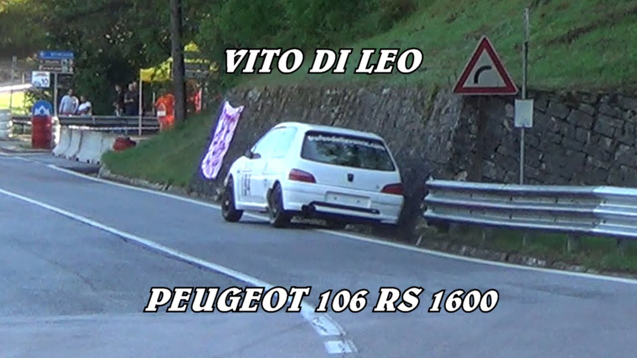 SALITA TROFEO LUIGI FAGIOLI 2022 | VITO DI LEO | PEUGEOT 106 RS 1600