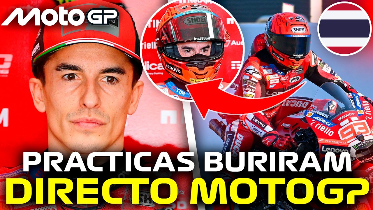 🔴 MOTOGP PRETEMPORADA FP1 BURIRAM 2026 | #ThaiGP #BuriramGP