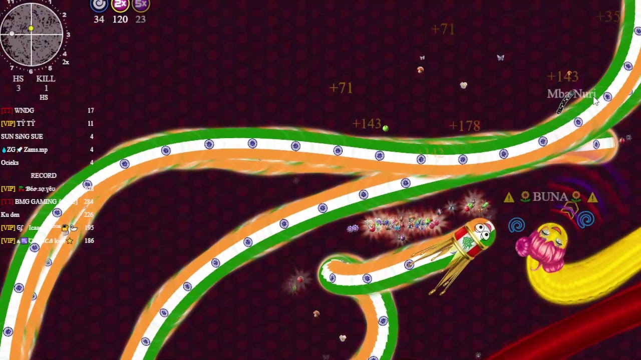 06-WORMZILLA.IO FIGHT WITH FAKE INDIAN WORM