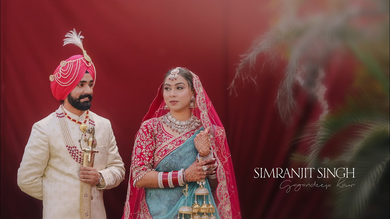 Wedding Highlights ||  Simranjit singh & Gagandeep Kaur || 4k || 2025 || Jagmohan photography
