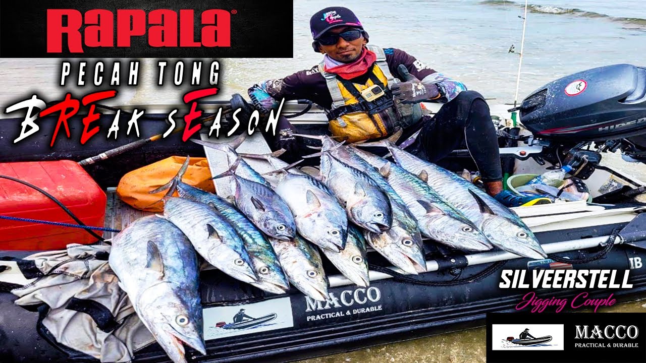 PECAH TONG LAGI GUYS DENGAN RAPALA -- 35KG TENGGIRI -- #158