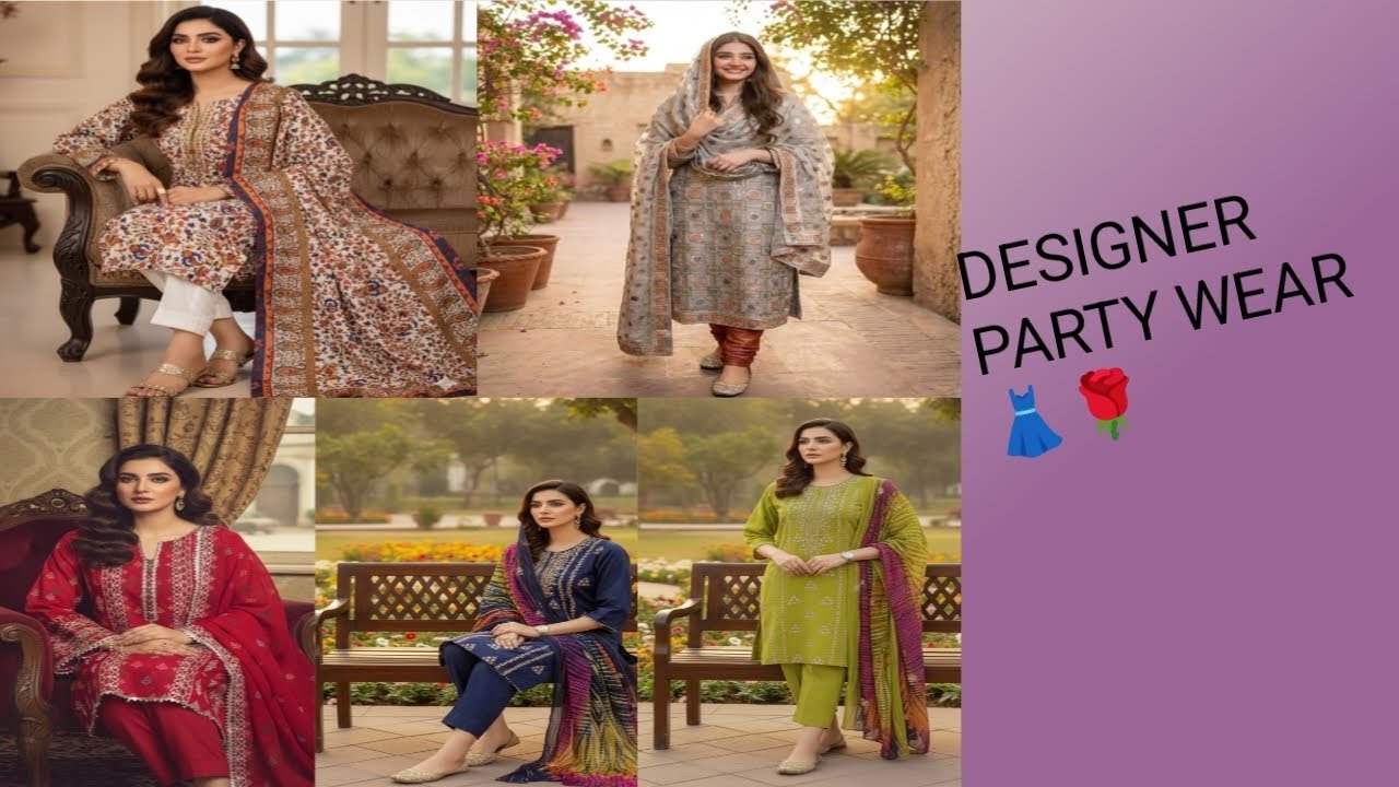 ✨👗🌹❤️So Many Beautiful Designs 👗🌹| Designer Embroidered Suits | Dhaga, Mukesh & Zari Work ✨