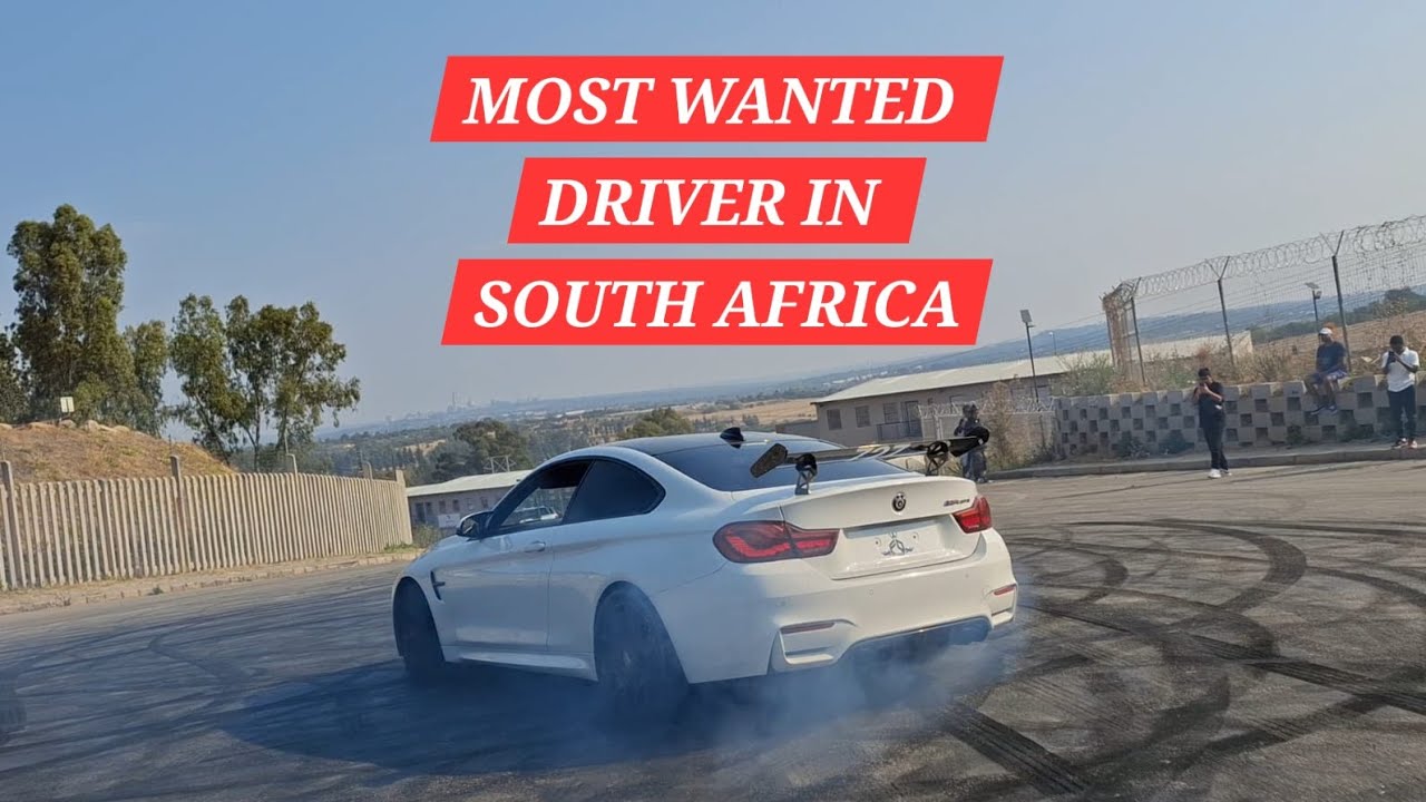 Most wanted BMW driver in South Africa|| BMW M4 GTS track weapon doing donuts|| Cars924 