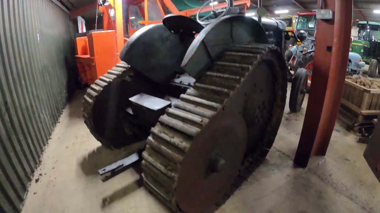 1948 Roadless Fordson E27N Roadless DG4 4.4 Litre 4-Cyl Petrol / TVO Halftrack Tractor (27 HP)