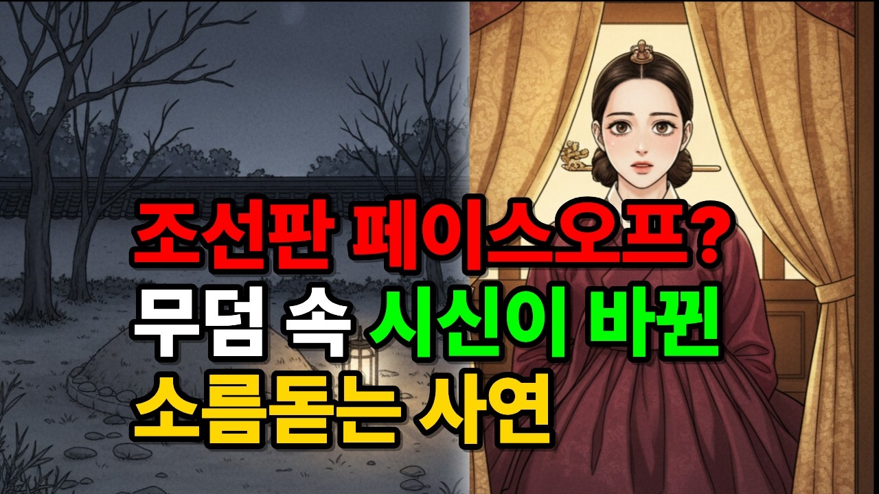 조선판 페이스오프? 무덤 속 시신이 바뀐 소름돋는 사연