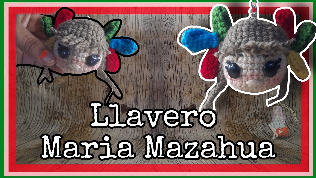 Llavero Maria |Mazahua | Mes patrio| 16 Septiembre