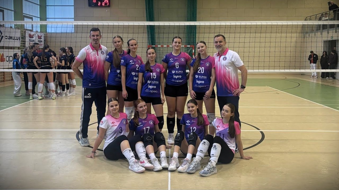Akademia Piłki Siatkowej Rumia vs KS Gdyńska Akademia Siatkówki II (14.12.2025) I liga młodziczek