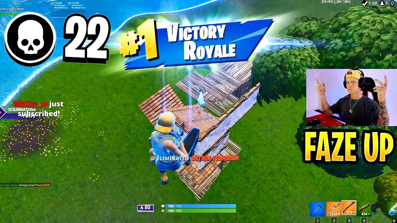 My BEST Win in Fortnite Arena... 22 Kills & INSANE Snipes
