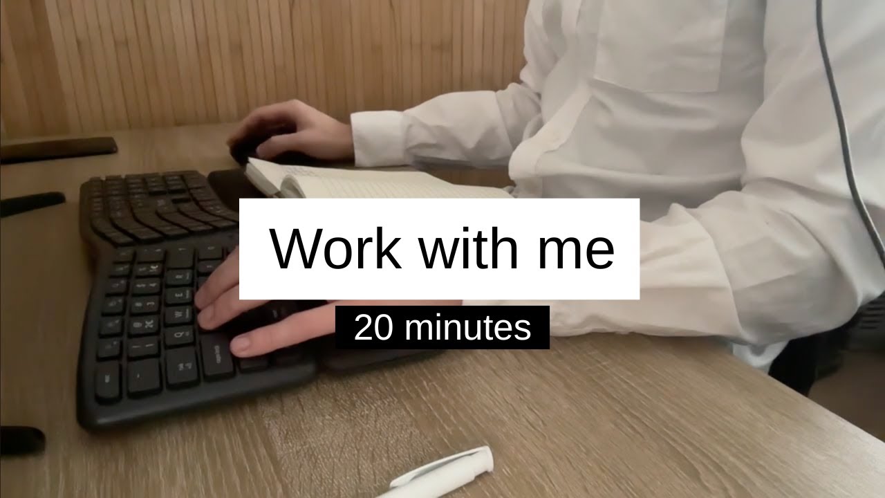Dopamine Detox (20 Minutes) | No Music, No Talking | Keyboard ASMR to Stop Procrastinating