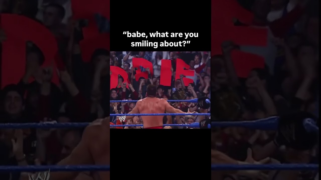 One of the greatest moments in history 🤩#eddieguerrero #ruthlessagression #wwe