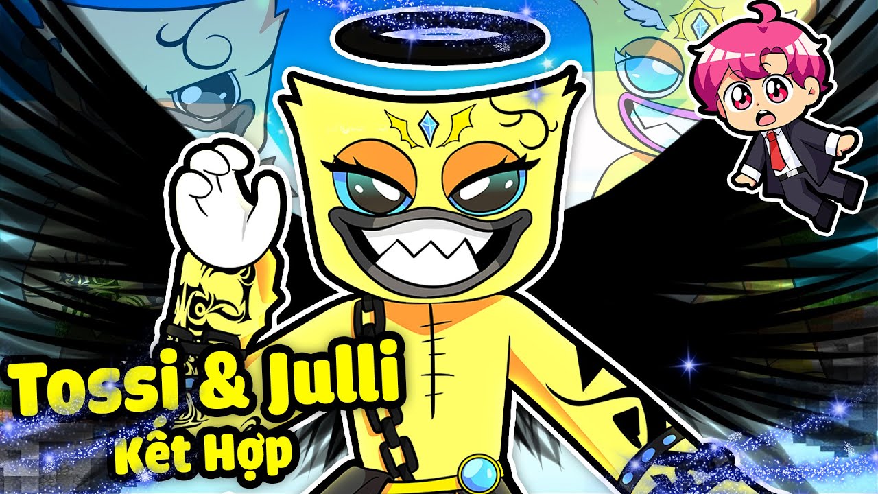 HIHA BẤT NGỜ TRƯỚC SỰ KẾT HỢP CỦA TOSSI VÀ JULLI TRONG MINECRAFT* ĐẠI CHIẾN HUGGY LẦN 3 TẬP 8 😎🤩🌟