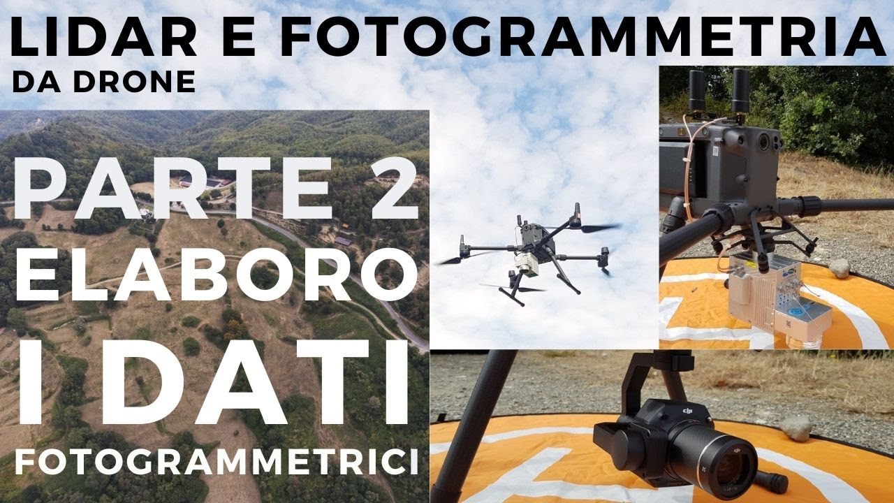 Un test tra Lidar e Fotogrammetria da UAV - 2 - Elaboro il dataset fotogrammetrico