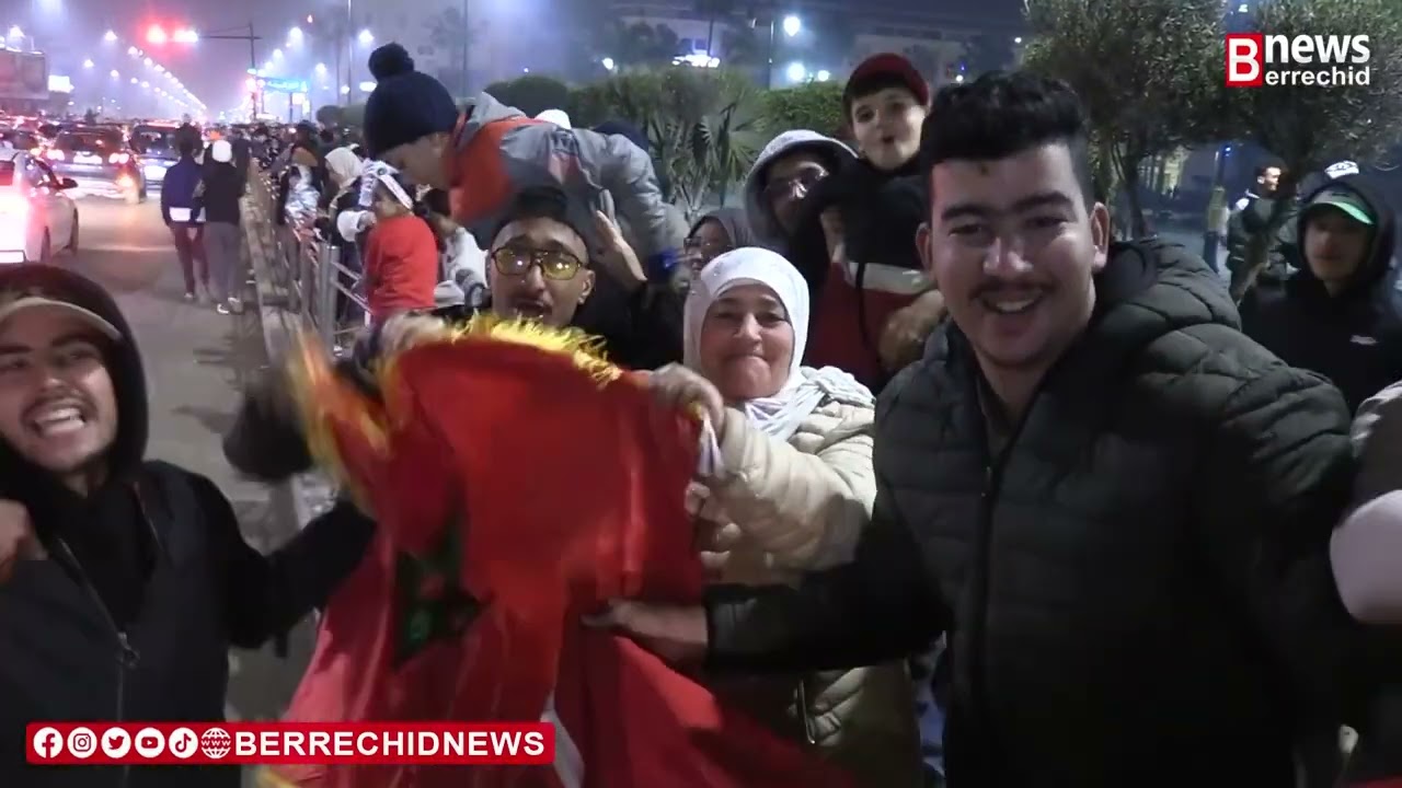 شوفو .. فرحة الشيباني و ساكنة برشيد بالتأهل للنهائي