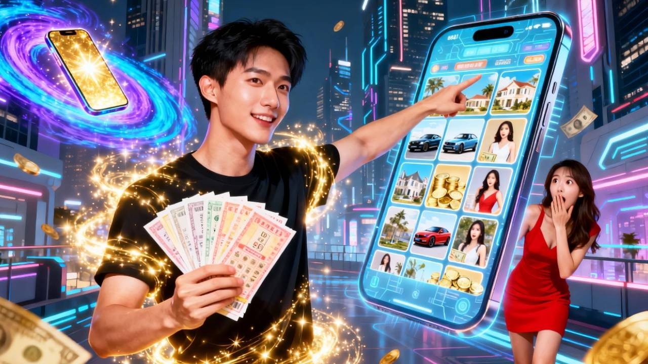 Insulted for Being Poverty,A Beggar Gets Magical Phone with Prediction—win 1 Million Dollar Quickly!