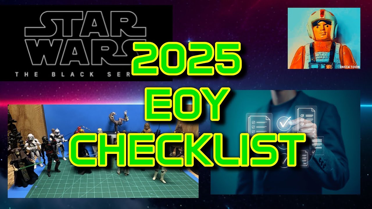 STAR WARS THE BLACK SERIES – 2025 CHECKLIST. FULL LIST OF FIGURE RELEASES #starwars #blackseries