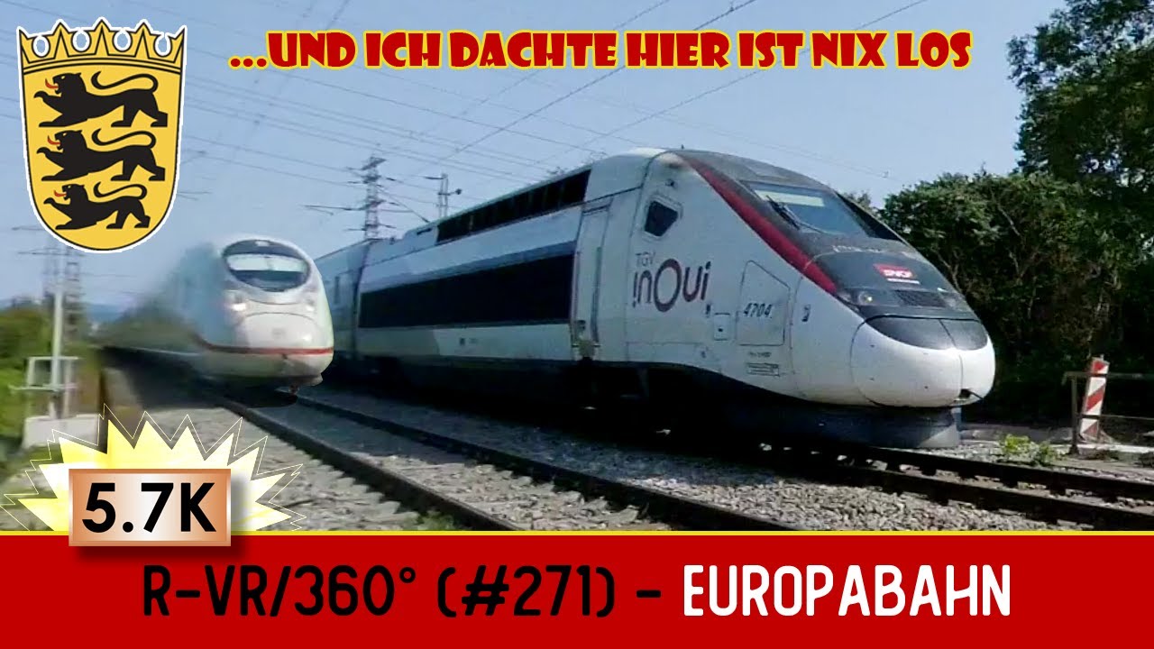VR/360 Grad | Eisenbahn Momente an der 3-Seen-Bahn (