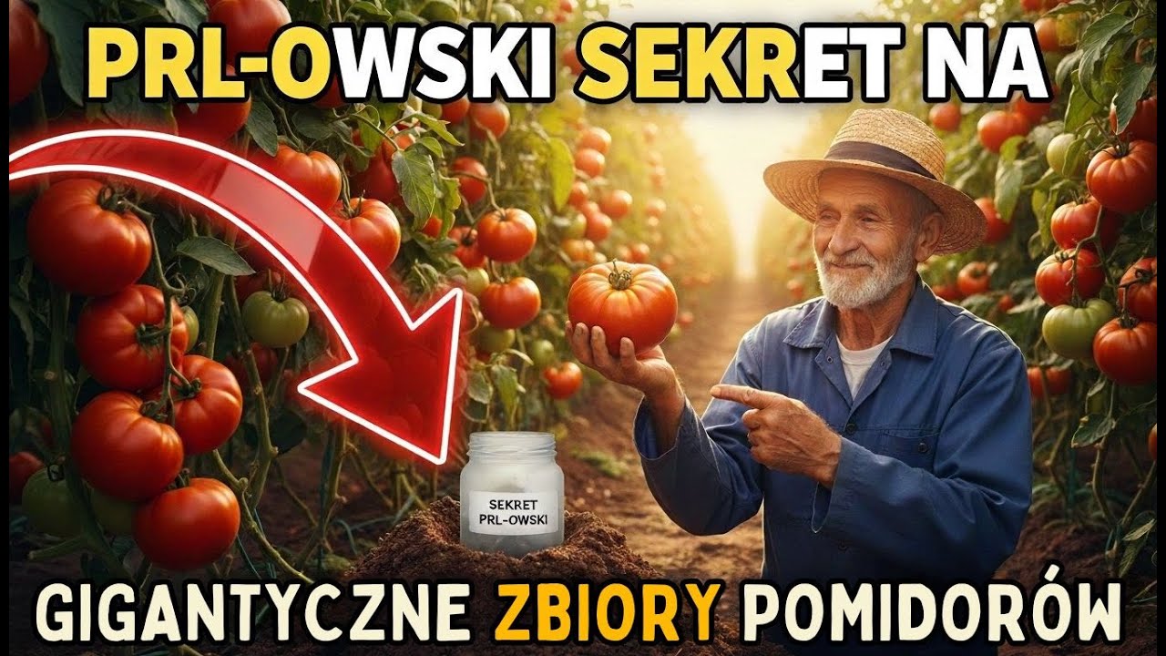 Błąd Który Wszyscy Popełniają Sadząc Pomidory (Sekret z PRL)