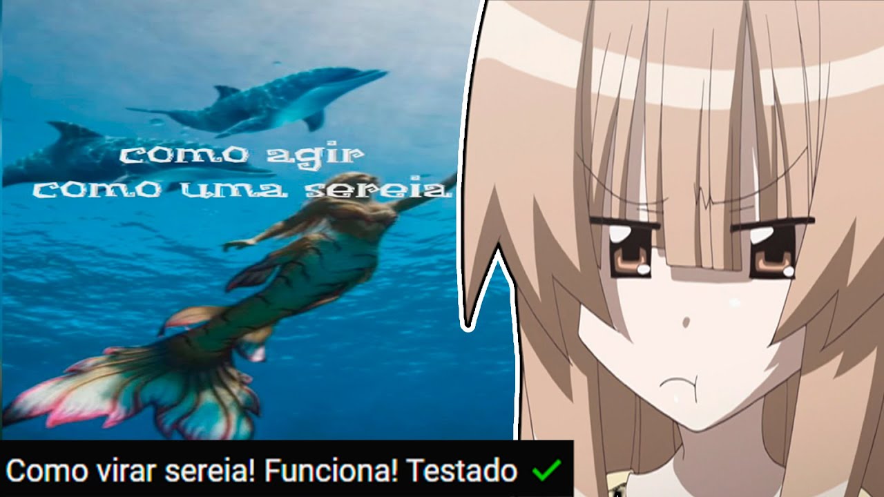 como virar uma sereia