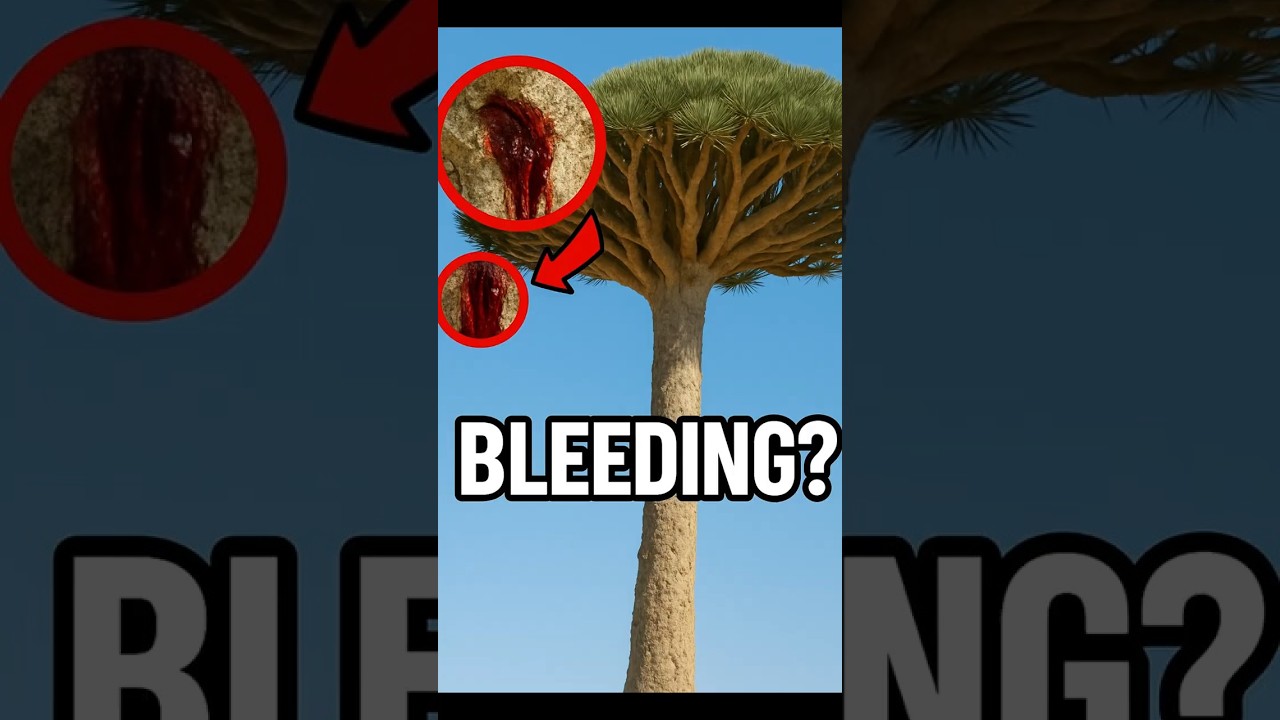 This Tree BLEEDS Like a Human&hellip; Here&rsquo;s Why 🌳🩸 #trees