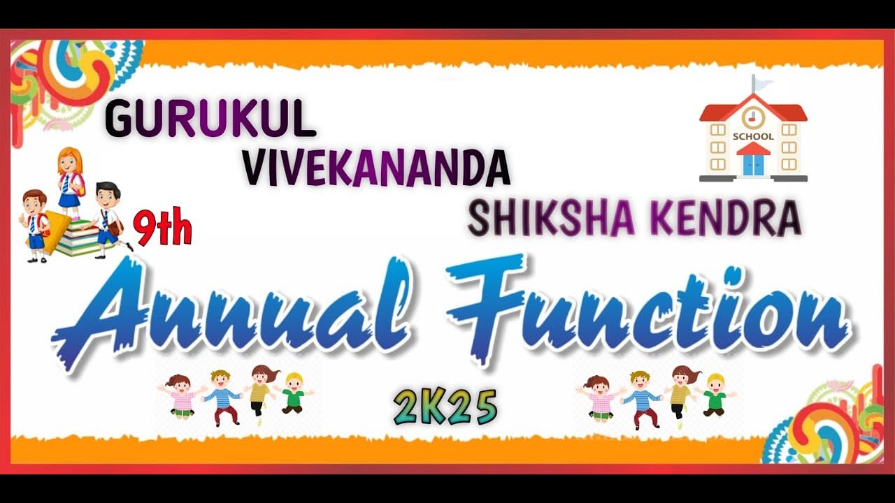 Gurukul Vivekananda Shiksha Kendra Tarapur Annual Function 2025  :: Live By Bk Studio