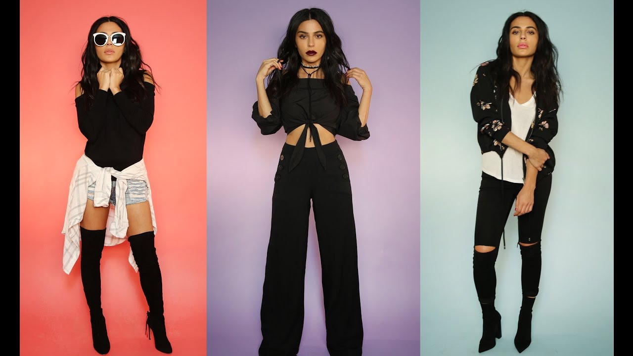 OUTFIT IDEAS: HOW TO STYLE BASIC BLACK