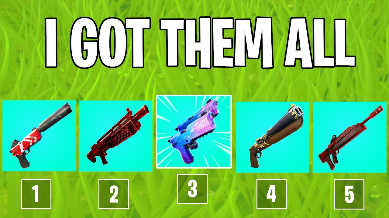 Я получил все экзотические предметы в Fortnite Reload