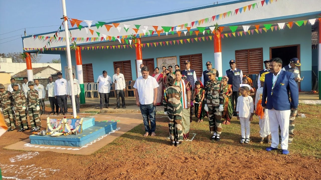 ಜನವರಿ 26 ಗಣರಾಜ್ಯೋತ್ಸವ ನಿಮಿತ್ತ ಸರಕಾರಿ ಹಿರಿಯ ಪ್ರಾಥಮಿಕ ಶಾಲೆ ವಿದ್ಯಾರ್ಥಿಗಳಿಂದ ಪೆರೇಡ