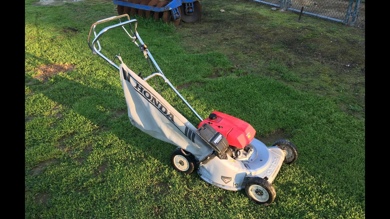 Fixing a Vintage Honda HRS21 Mower + Carb Cleaning