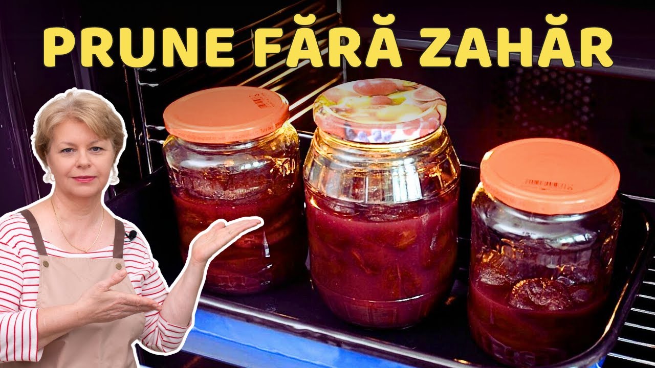 🍯 Prune la Borcan Fără Zahăr și Fără Apă &ndash; Cea Mai Simplă Metodă de Conservare! 🍇