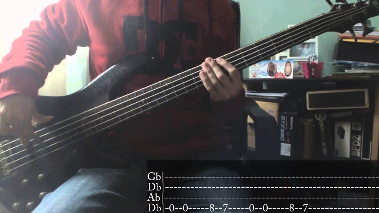 Nu Metal's week - 01 - Linkin Park - One Step Closer [Bass Cover + Tab]