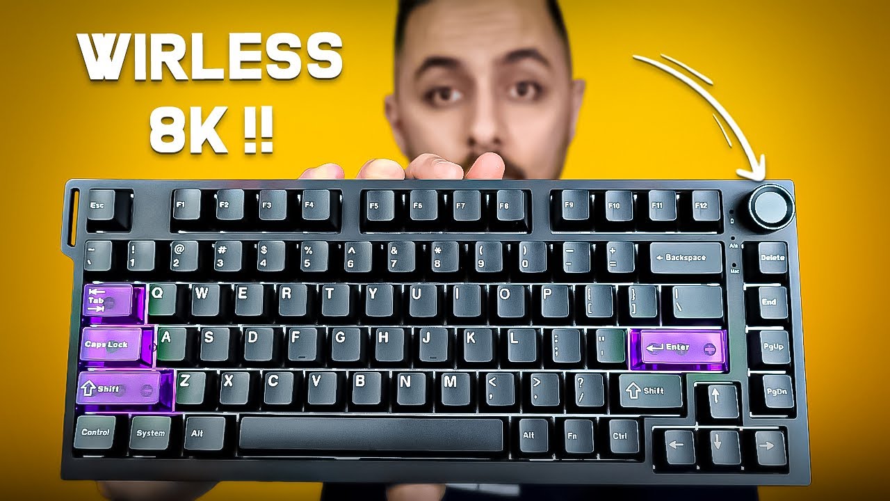 Yunzii RT75 PRO | 8000Hz وايرليس !!