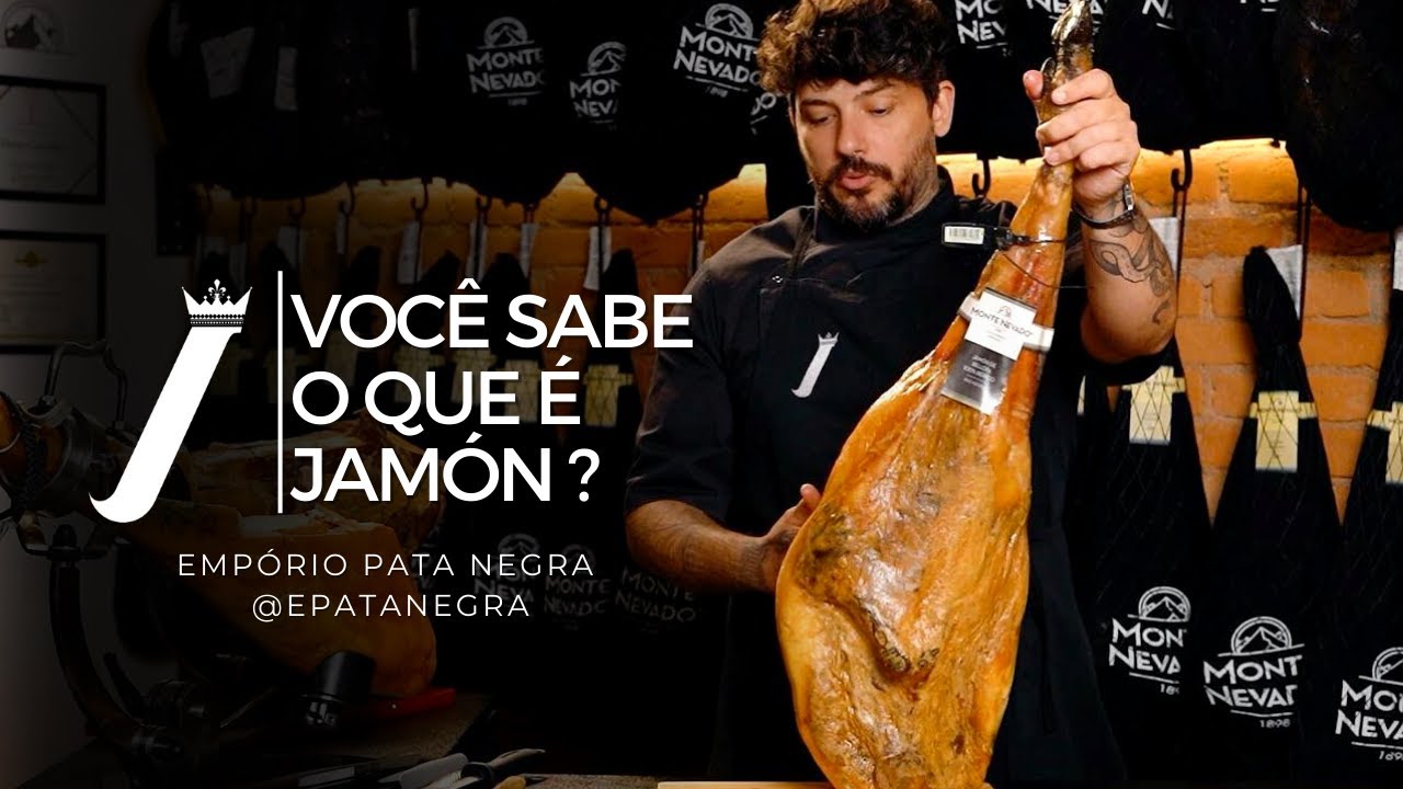 Aprenda de uma vez por todas O QUE É JAMÓN !!
